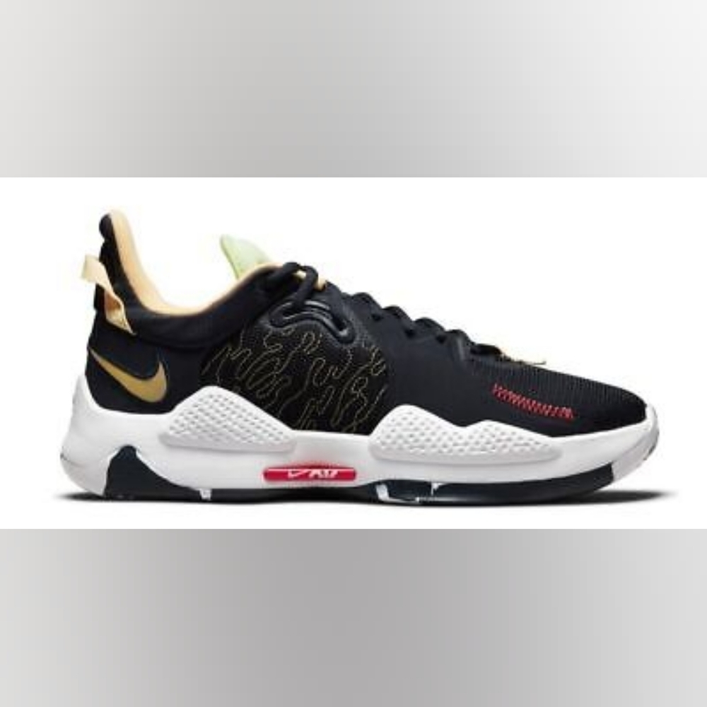 Nike PG 5 Dark Obsidian Melon Tint Mens US 8 medium